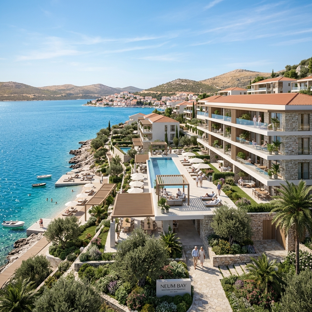 Außenansicht Seniorenresidenz Stella Neum am Meer